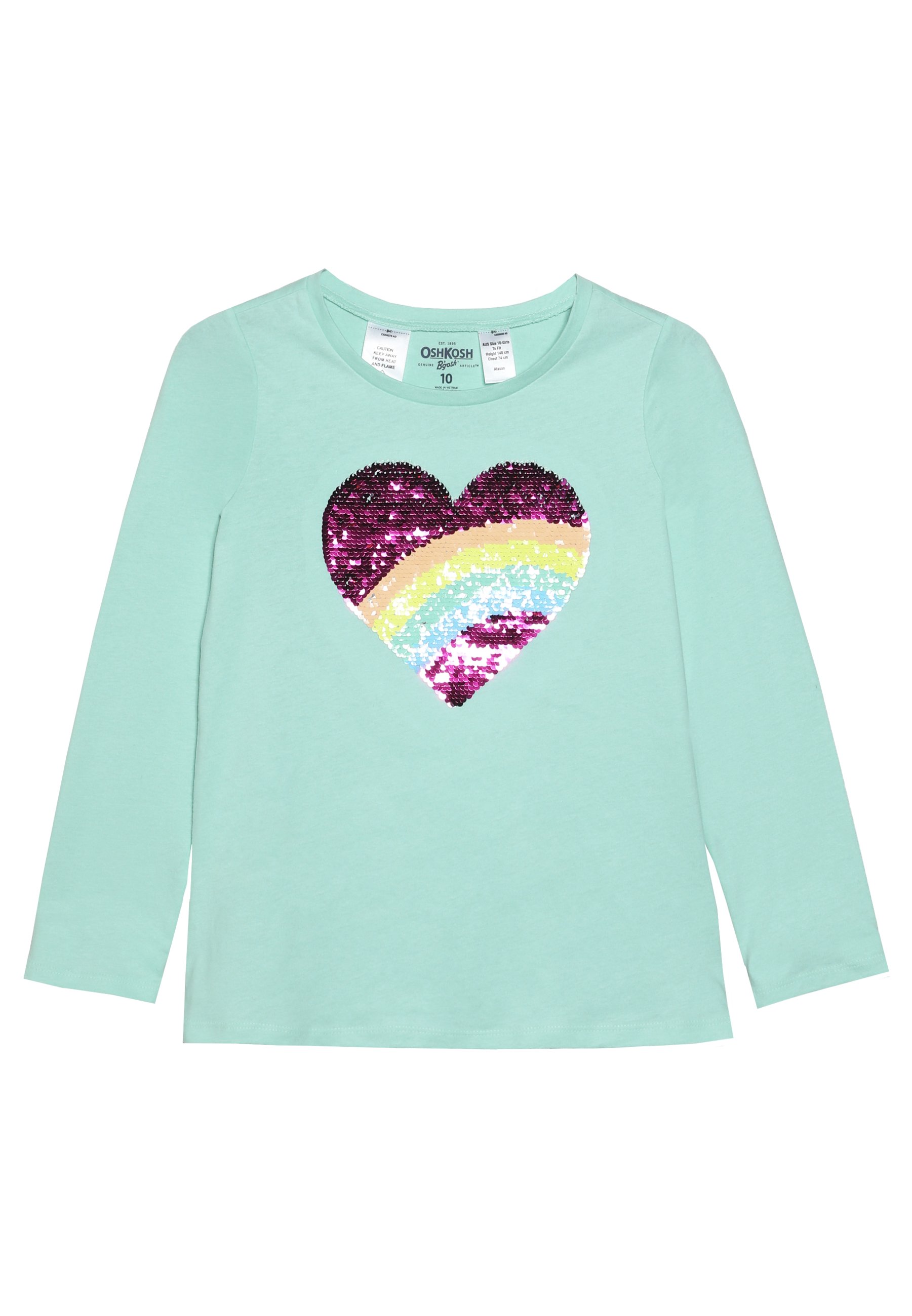Tracksuit Top With Flip Sequins Osh Kosh Girls OshKosh Sequence Jumper Sweater